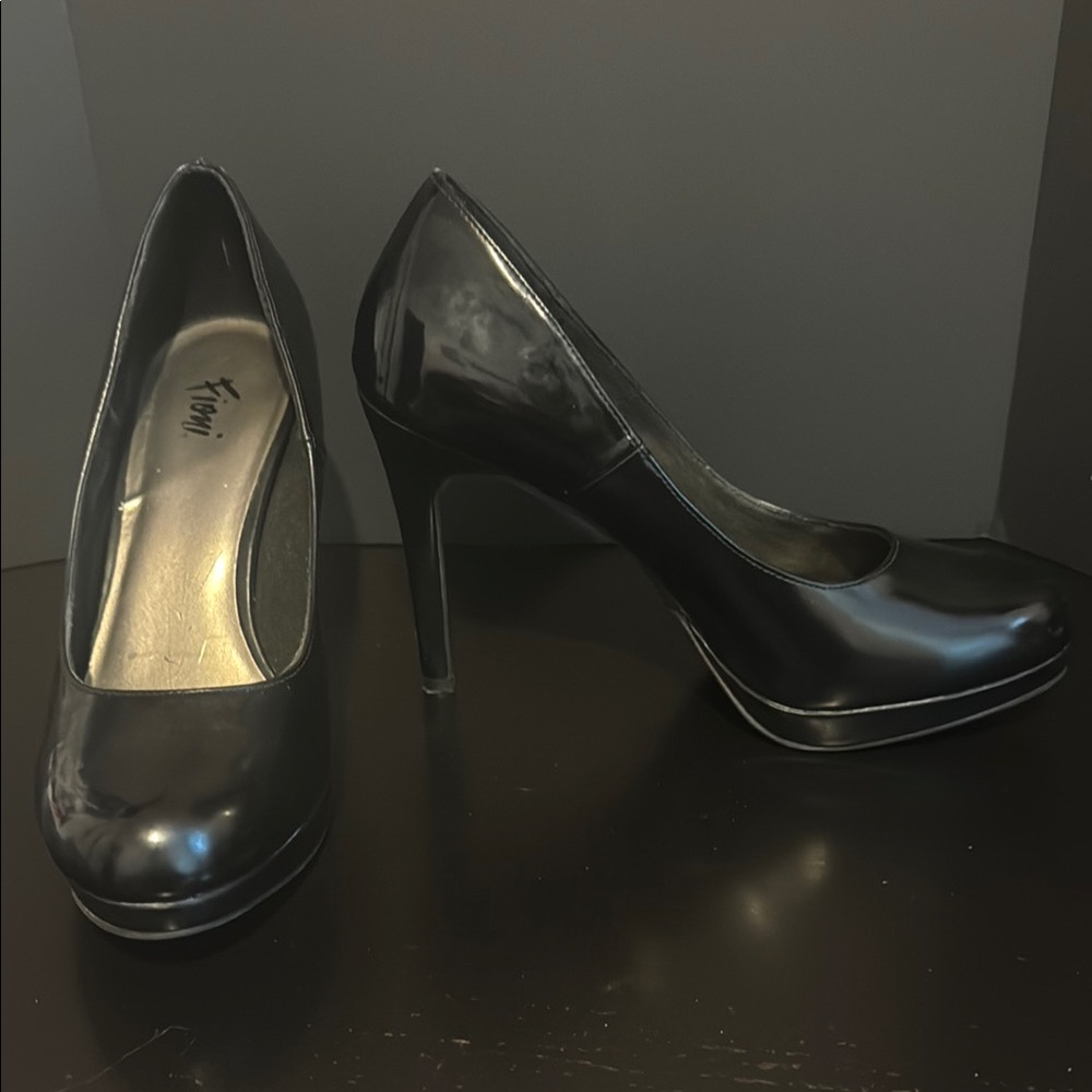 Black Platform Heels